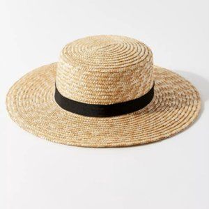 UO Straw Boater Hat